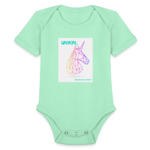 UniKin Kids - Organic Short Sleeve Baby Bodysuit