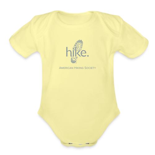 hike. - Organic Short Sleeve Baby Bodysuit