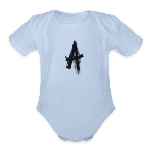 A - Organic Short Sleeve Baby Bodysuit