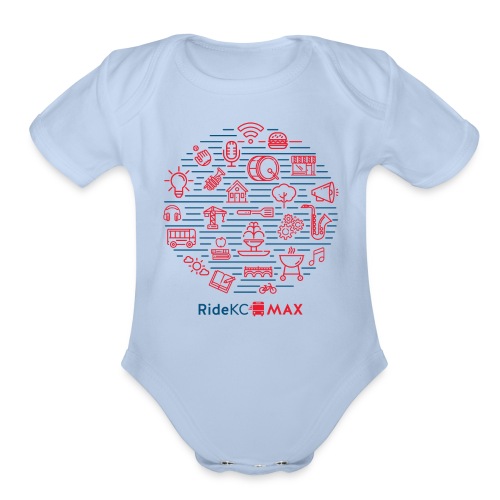 MAX Community - Organic Short Sleeve Baby Bodysuit