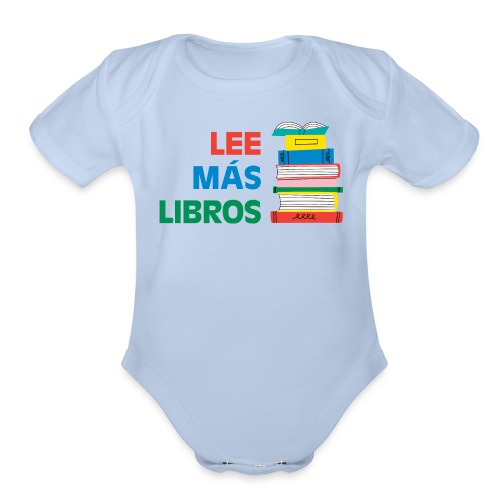 Lee Más Libros - Organic Short Sleeve Baby Bodysuit