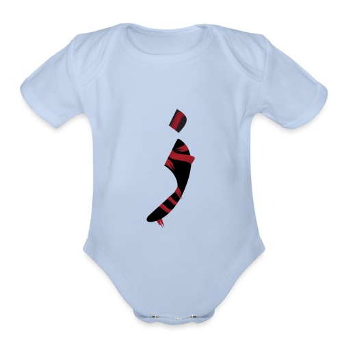T-shirt_Letter_ZAL - Organic Short Sleeve Baby Bodysuit