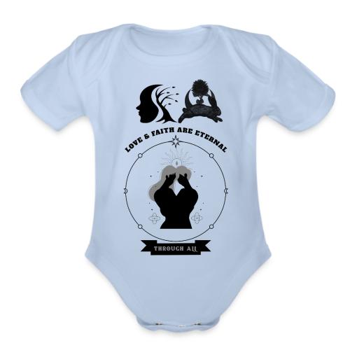Love & Faith - Organic Short Sleeve Baby Bodysuit