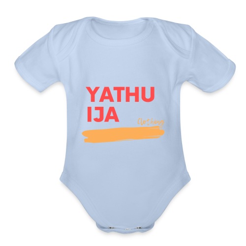 Wawa Markerting Yathu Ija - Organic Short Sleeve Baby Bodysuit