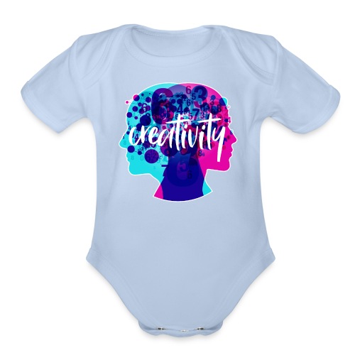 Mind Creativity - Organic Short Sleeve Baby Bodysuit
