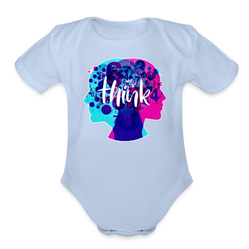 Creative Think - Organic Short Sleeve Baby Bodysuit