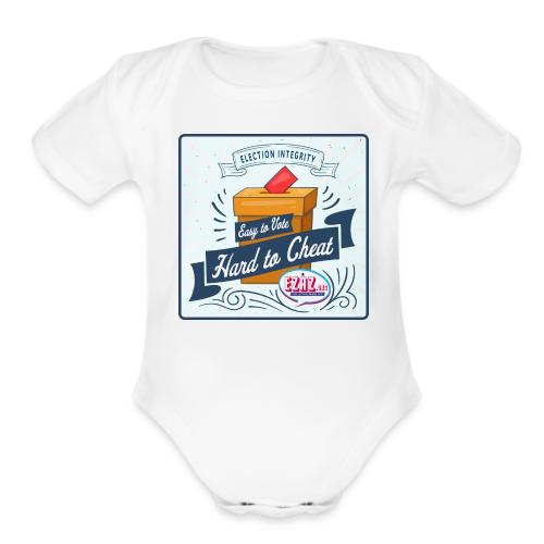 Election Integrity - Organic Short Sleeve Baby Bodysuit