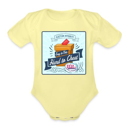 Election Integrity - Organic Short Sleeve Baby Bodysuit