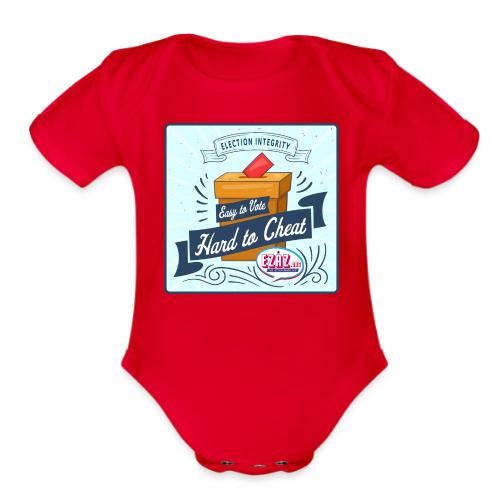 Election Integrity - Organic Short Sleeve Baby Bodysuit