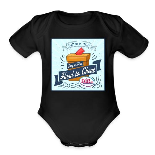 Election Integrity - Organic Short Sleeve Baby Bodysuit