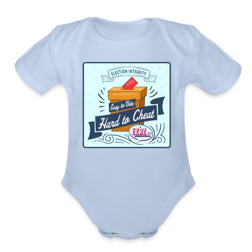 Election Integrity - Organic Short Sleeve Baby Bodysuit