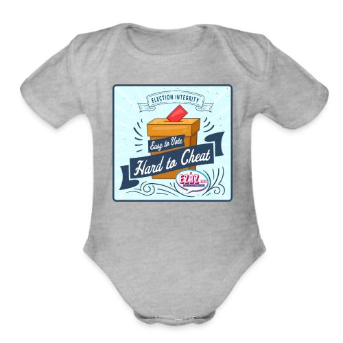 Election Integrity - Organic Short Sleeve Baby Bodysuit