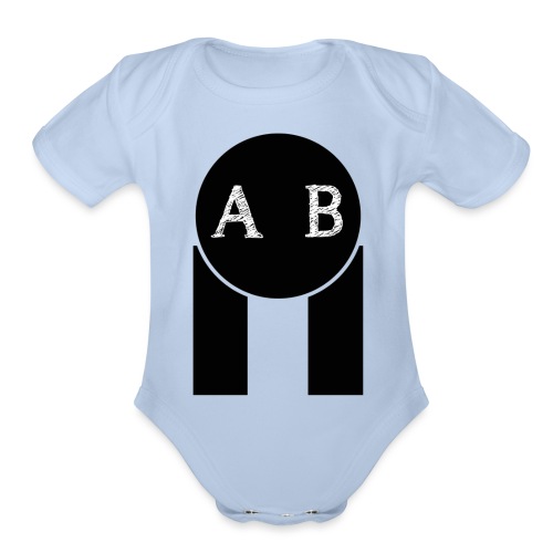 AB the best - Organic Short Sleeve Baby Bodysuit