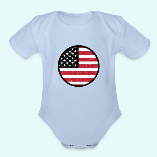 American Pie - Organic Short Sleeve Baby Bodysuit