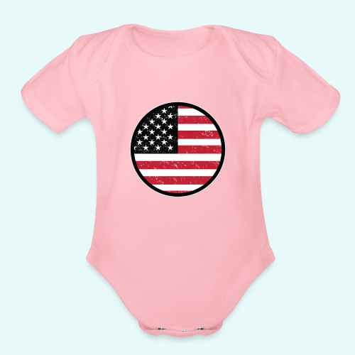 American Pie - Organic Short Sleeve Baby Bodysuit