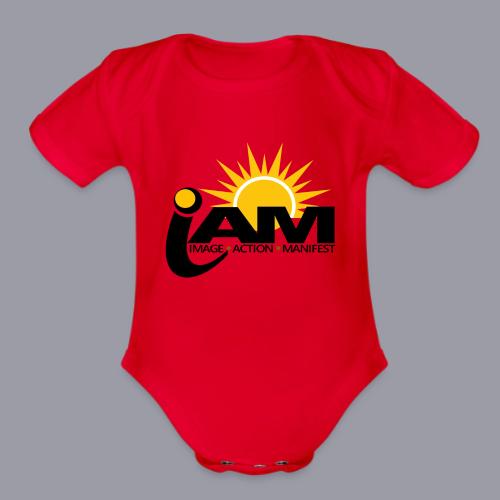 I AM - Organic Short Sleeve Baby Bodysuit