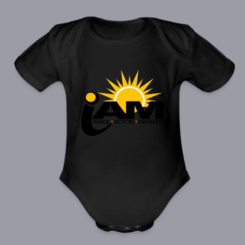 I AM - Organic Short Sleeve Baby Bodysuit