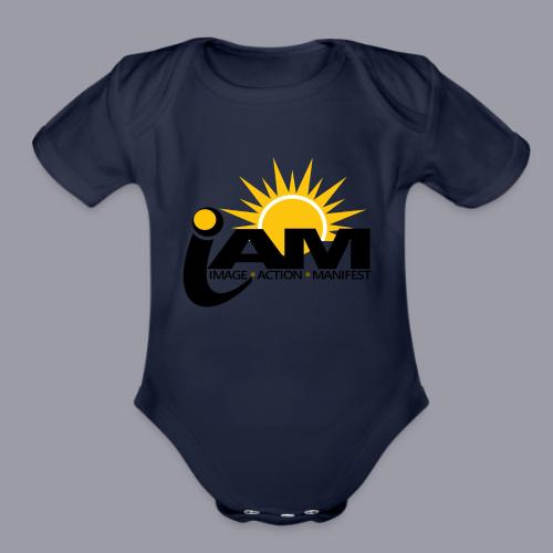 I AM - Organic Short Sleeve Baby Bodysuit