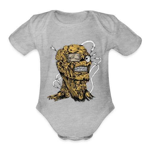 Demon Man - Organic Short Sleeve Baby Bodysuit