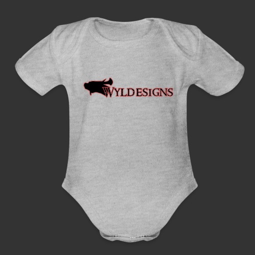 Wyldesigns Logo - Organic Short Sleeve Baby Bodysuit