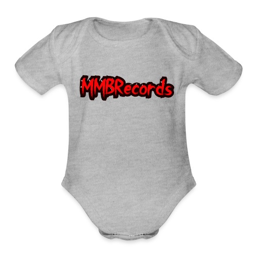 MMBRECORDS - Organic Short Sleeve Baby Bodysuit