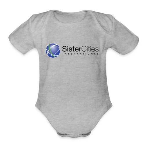 sci logo spreadshirt top png - Organic Short Sleeve Baby Bodysuit