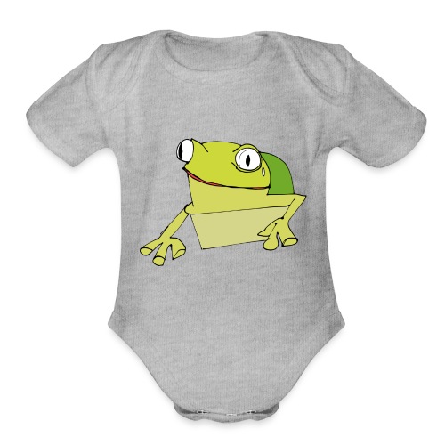 Froggy - Organic Short Sleeve Baby Bodysuit