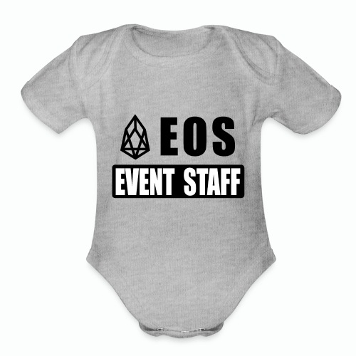 EOS STAFF FOR WHITE T-SHIRT - Organic Short Sleeve Baby Bodysuit