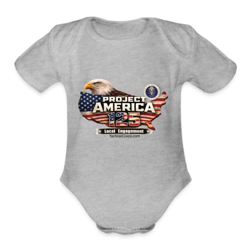 Local Engagement Collection - Organic Short Sleeve Baby Bodysuit