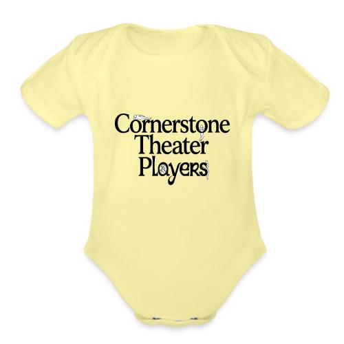 Cornerstone Theater Players - Organic Short Sleeve Baby Bodysuit