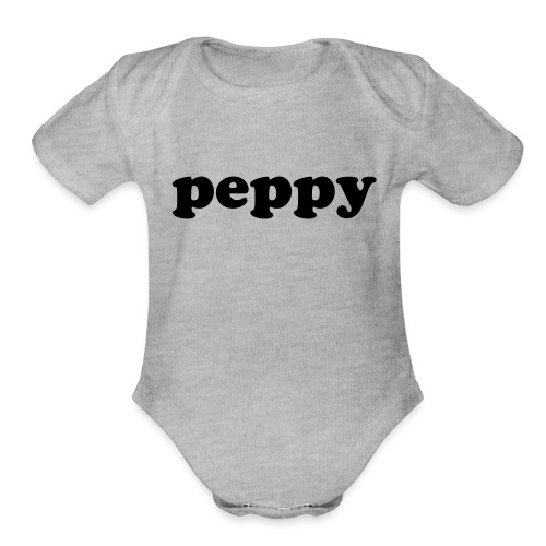 PEPPY - Organic Short Sleeve Baby Bodysuit