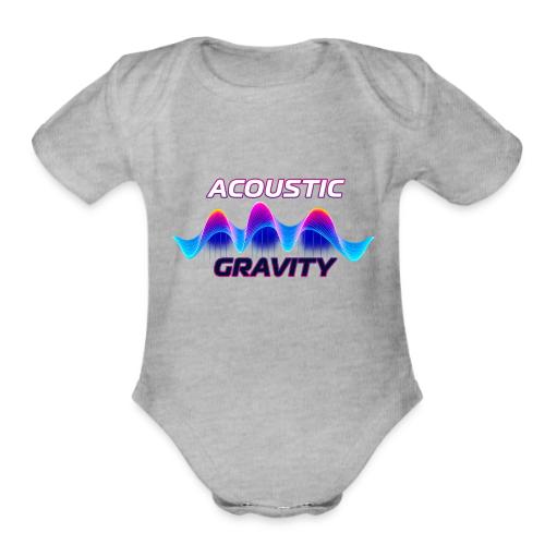 Acoustic Gravity Wave - Organic Short Sleeve Baby Bodysuit