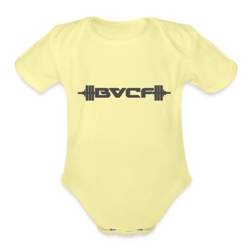 4 - Organic Short Sleeve Baby Bodysuit