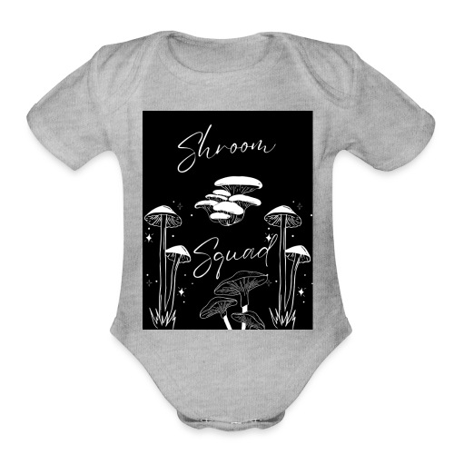 Shroom Squad - Organic Short Sleeve Baby Bodysuit