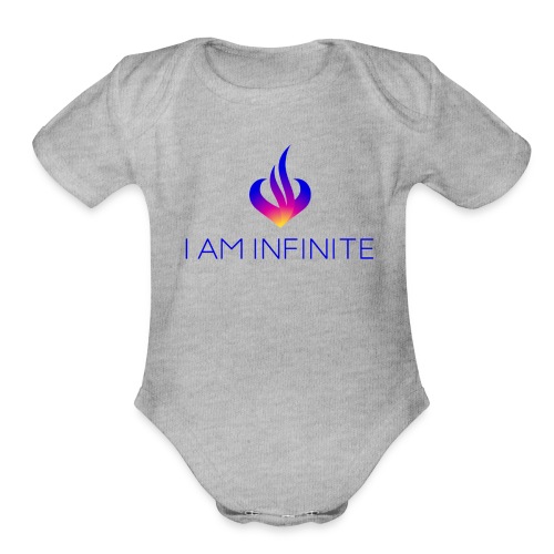 I Am Infinite - Organic Short Sleeve Baby Bodysuit