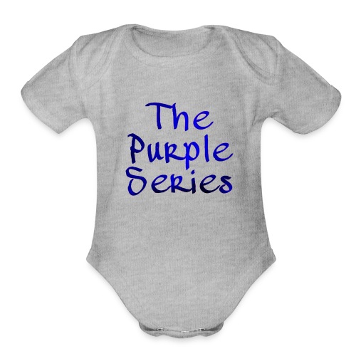 The Purple Series - Organic Short Sleeve Baby Bodysuit