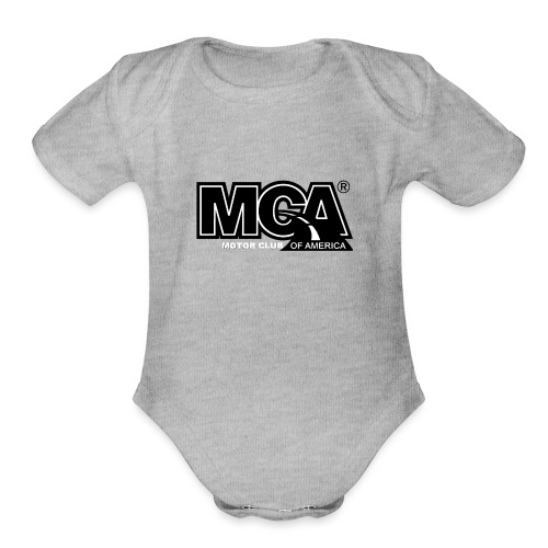 MCA Logo WBG Transparent BLACK TITLEfw fw png - Organic Short Sleeve Baby Bodysuit