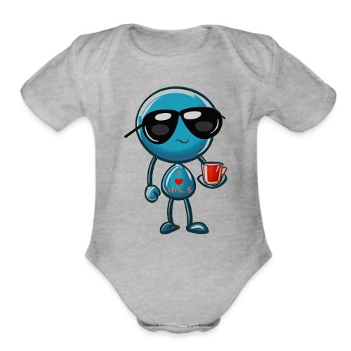 Smoon City 3_I heart Mrs S - Organic Short Sleeve Baby Bodysuit