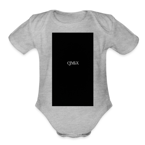 CJMIX case - Organic Short Sleeve Baby Bodysuit