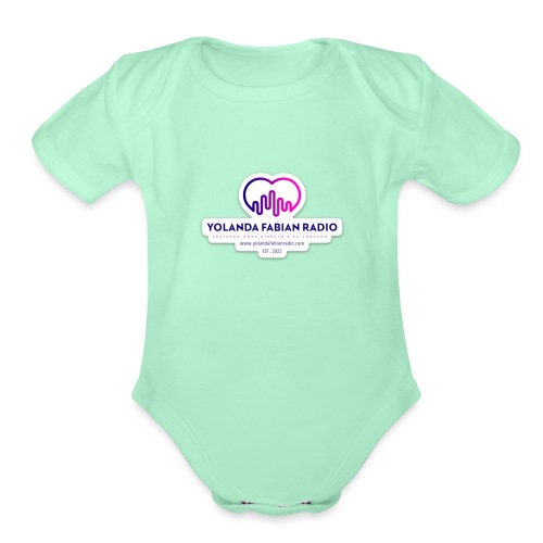 LOGOYFabianRadio - Organic Short Sleeve Baby Bodysuit
