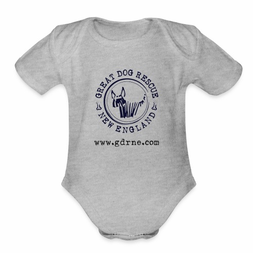 GDRNE Logo - Organic Short Sleeve Baby Bodysuit