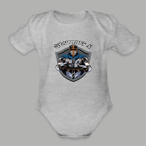 Knight - Organic Short Sleeve Baby Bodysuit