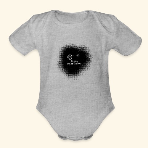 out of the box - Organic Short Sleeve Baby Bodysuit
