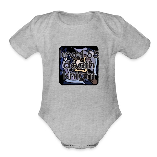 Warcraft Baby: Level 55 DK - Organic Short Sleeve Baby Bodysuit