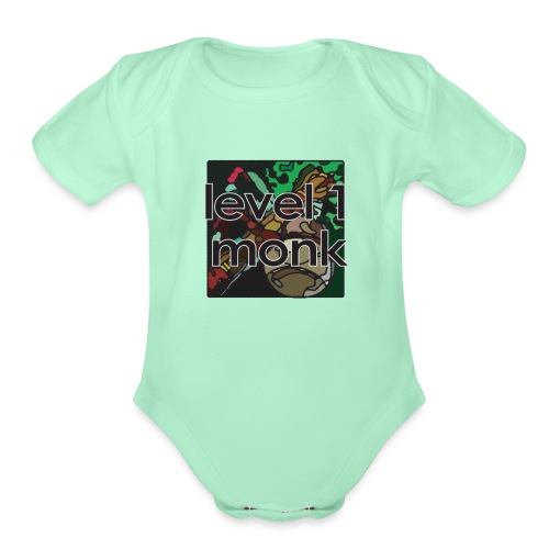 Warcraft Baby: Level 1 Monk - Organic Short Sleeve Baby Bodysuit