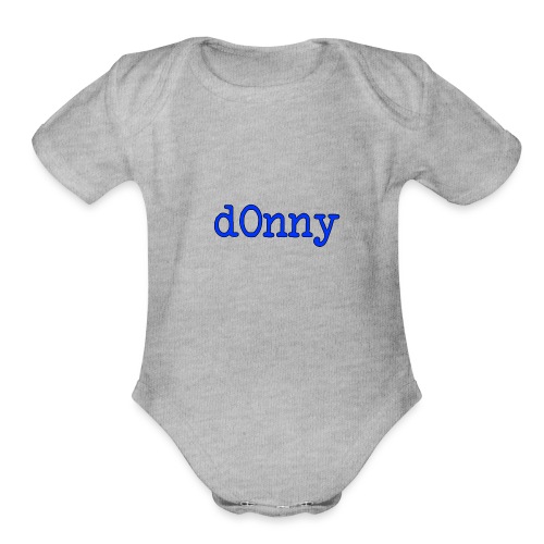 d0nny - Organic Short Sleeve Baby Bodysuit
