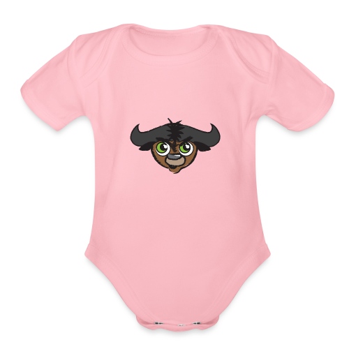 Warcraft Baby Tauren - Organic Short Sleeve Baby Bodysuit