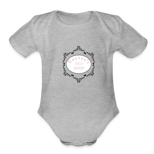 Gunter s Tea Shop - Organic Short Sleeve Baby Bodysuit