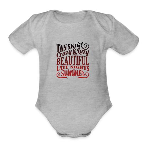 Beautiful. - Organic Short Sleeve Baby Bodysuit