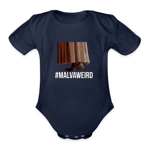 Malva Weird - Organic Short Sleeve Baby Bodysuit